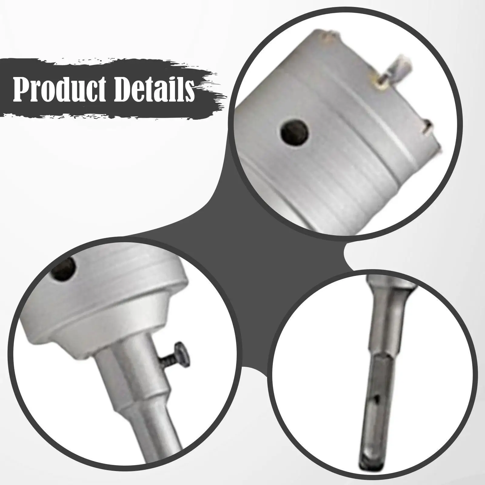 Potente perforatrice per calcestruzzo, potente strumento per trapano da parete per muro di mattoni, cemento, pietra