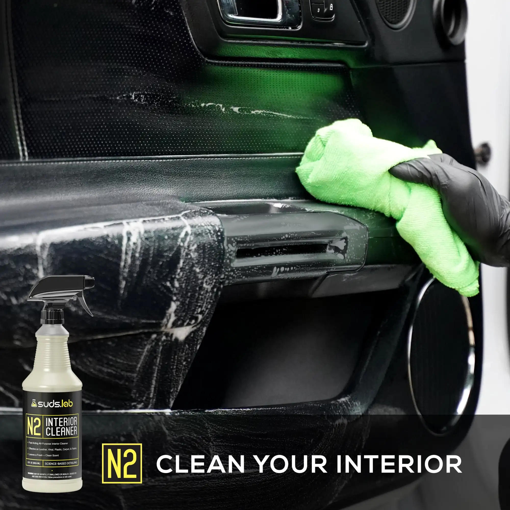 完全洗浄コンボ、ゼロアシッドホイールクリーナー、車内ディテーラー、ウォーターレス洗車、セラミック保護洗浄