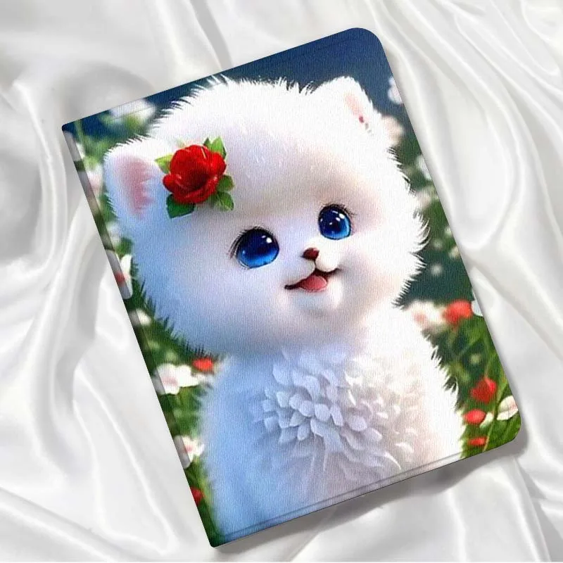 Dog Rabbit Cartoon Cute Art Gift For Honor Pad 8 V8 9 GT MagicPad 13 3 2 Tab MatePad Pro Air 12 X 12.6 Foldable Tablet Case