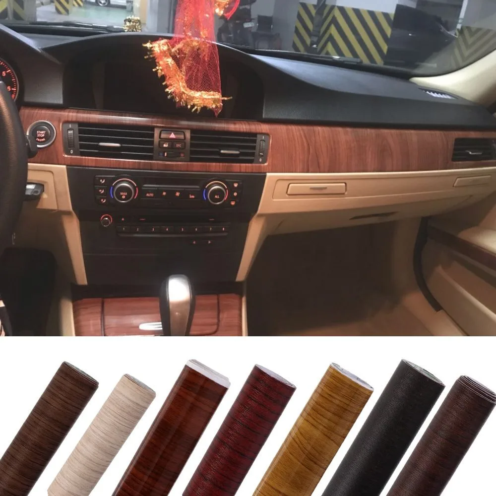 30x100cm Car Sticker Matte Effect High Glossy Car Protection Sticker Furniture Table Decors DIY Styling Car Interior Film