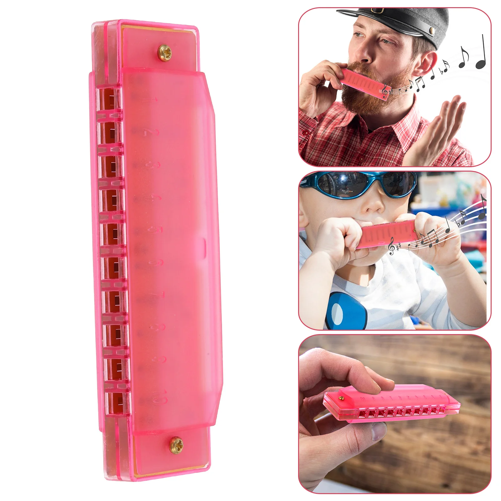 

The Harmonica for Beginners Toy Children Instruments Kids Mouth Organ Small Musical Children's