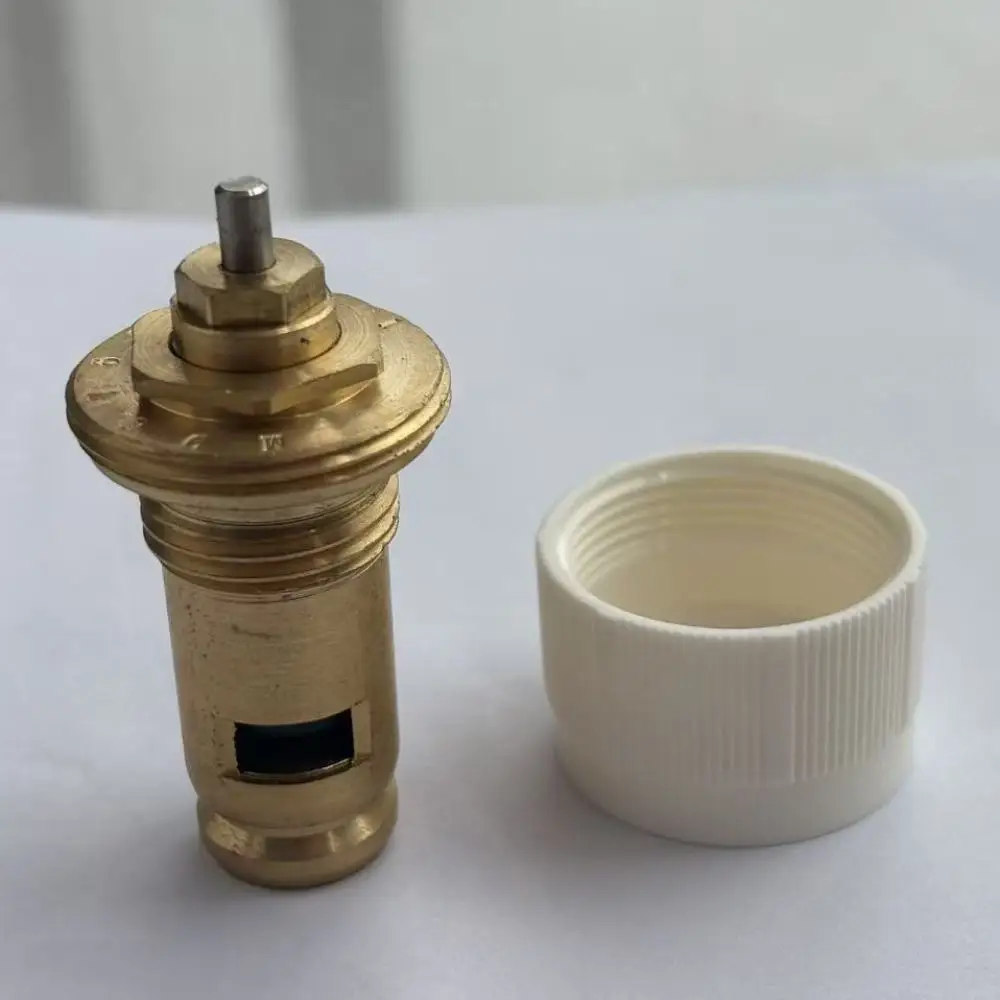 Brass Thermostatic Valve Insert M30x1 5 Thread 1 2 Inch Heating Connector Flow Regulator For Home Radiator Maintenance