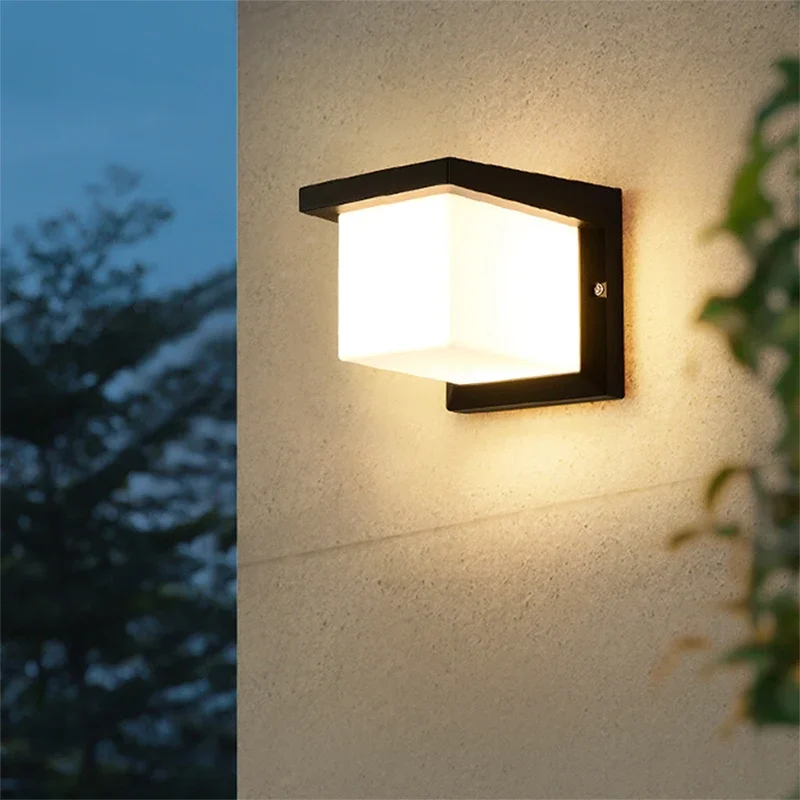 APRIL Contemporary LED Outdoor Wall Lamps Electric Simplicity Waterproof Balcony Hallway Courtyard Villa Gate Hotel