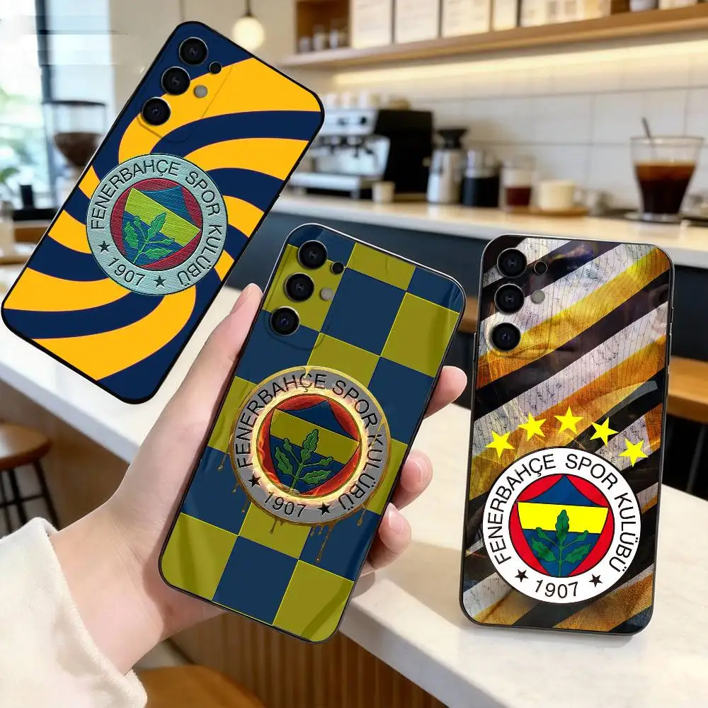 C-Cool Turkey Fenerbahce-Es Pattern  Phone Case Black Silicone Soft For Samsung S25,S24,S21,S22,S23,S30,Ultra,S20,Plus,Fe,Lite