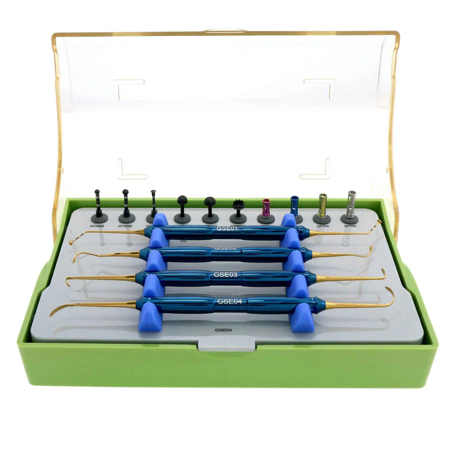 DASK KIT de elevación sinusal avanzada para implante dental, taladros, tapones, KIT de instrumentos de elevación