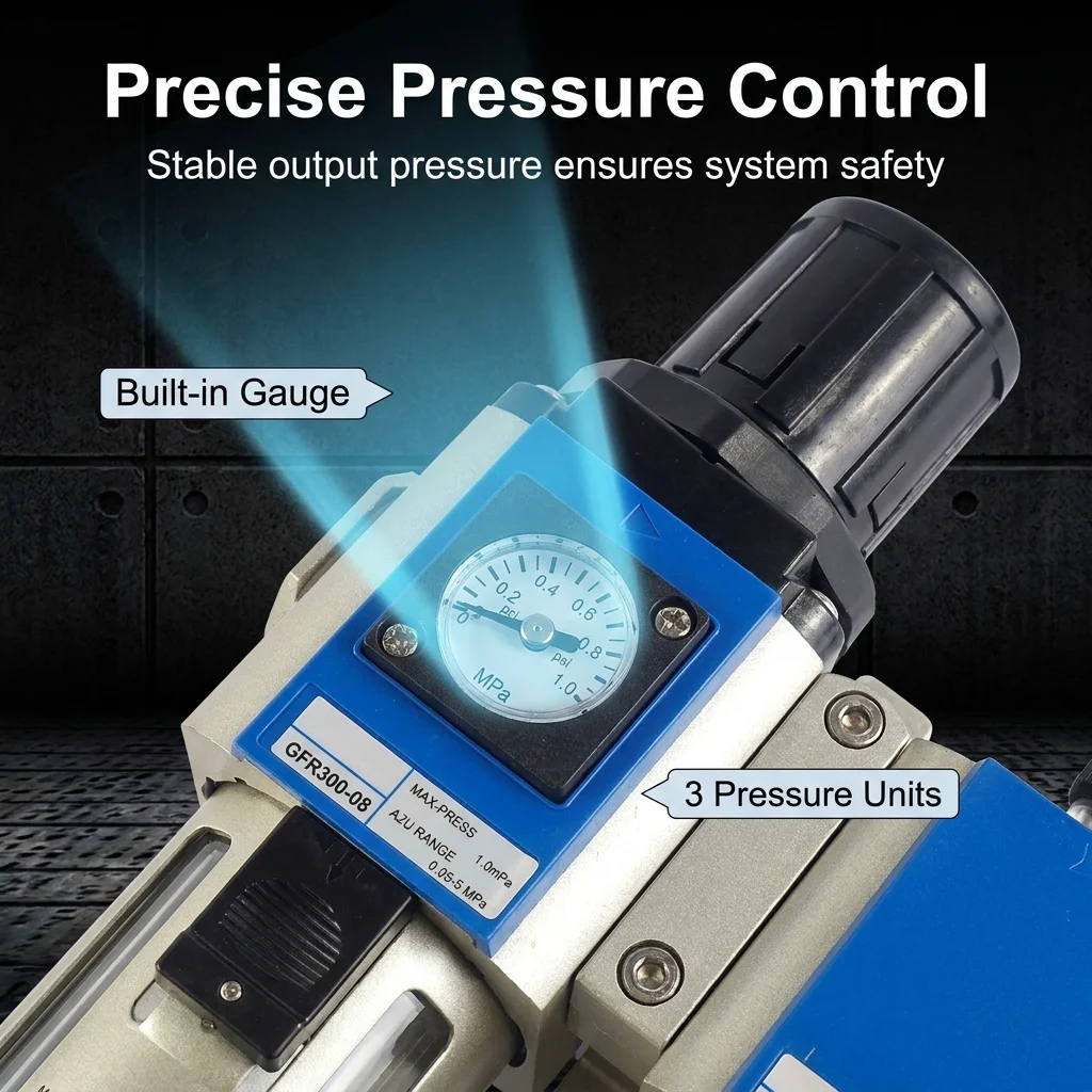 Air Source Processor Oil Water Separation Filter GFC300-08 300-10 300-15