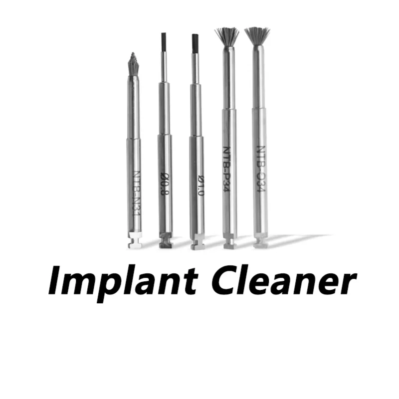 Dental Tools Titanium Brush Plant Surface Threads for Implant Restoration Maintenance Autoclavable Dentistry Materials tool