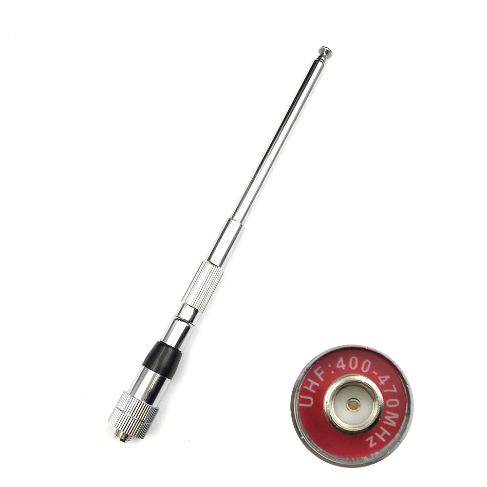 

Walkie Talkie SMA Female Telescopic Gain Antenna for WouXun Kenwood BAOFENG UV-5R BF-888S Two Way Radio FP10120 UHF 400-470MHz