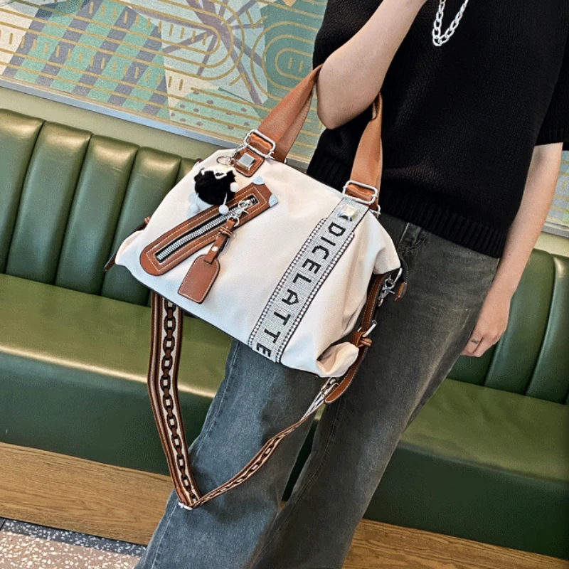 Fashion Bag Female Large Size Sheepskin Genuine Leather Women Handbag Tote Travel Crossbody Bag High Quality Hand Bag