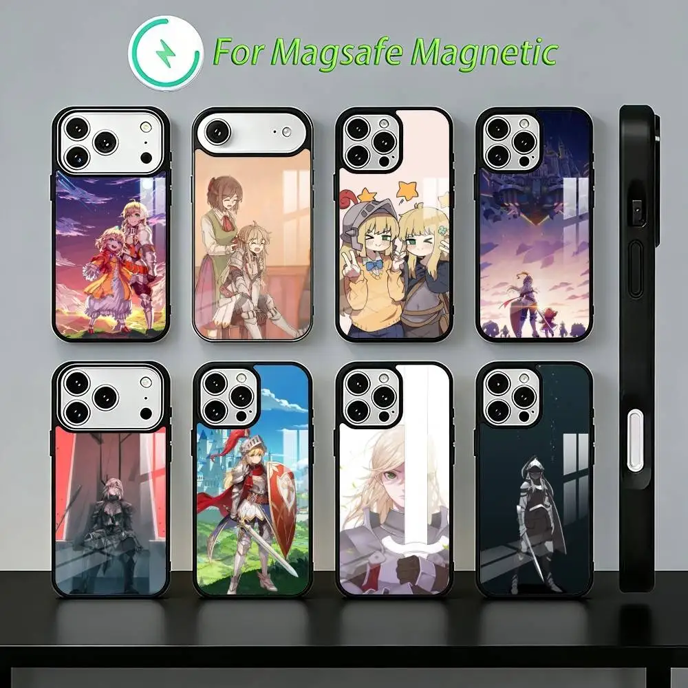 

Cute Guardian T-Tales G-Game Phone Case For iPhone 17,16,15,14,13,12,11,Plus,Pro,Max Magnetic Wireless Charging