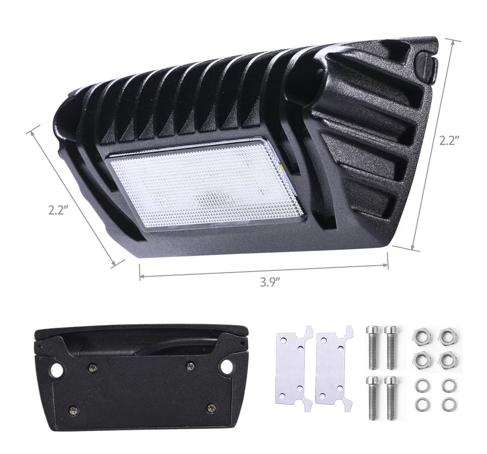 MICTUNING 2PCS 12V Durable LED Exterior Waterproof Light  Awning Lights - For RV, Boat, Truck, Trailer, Camper & Outdoor Use