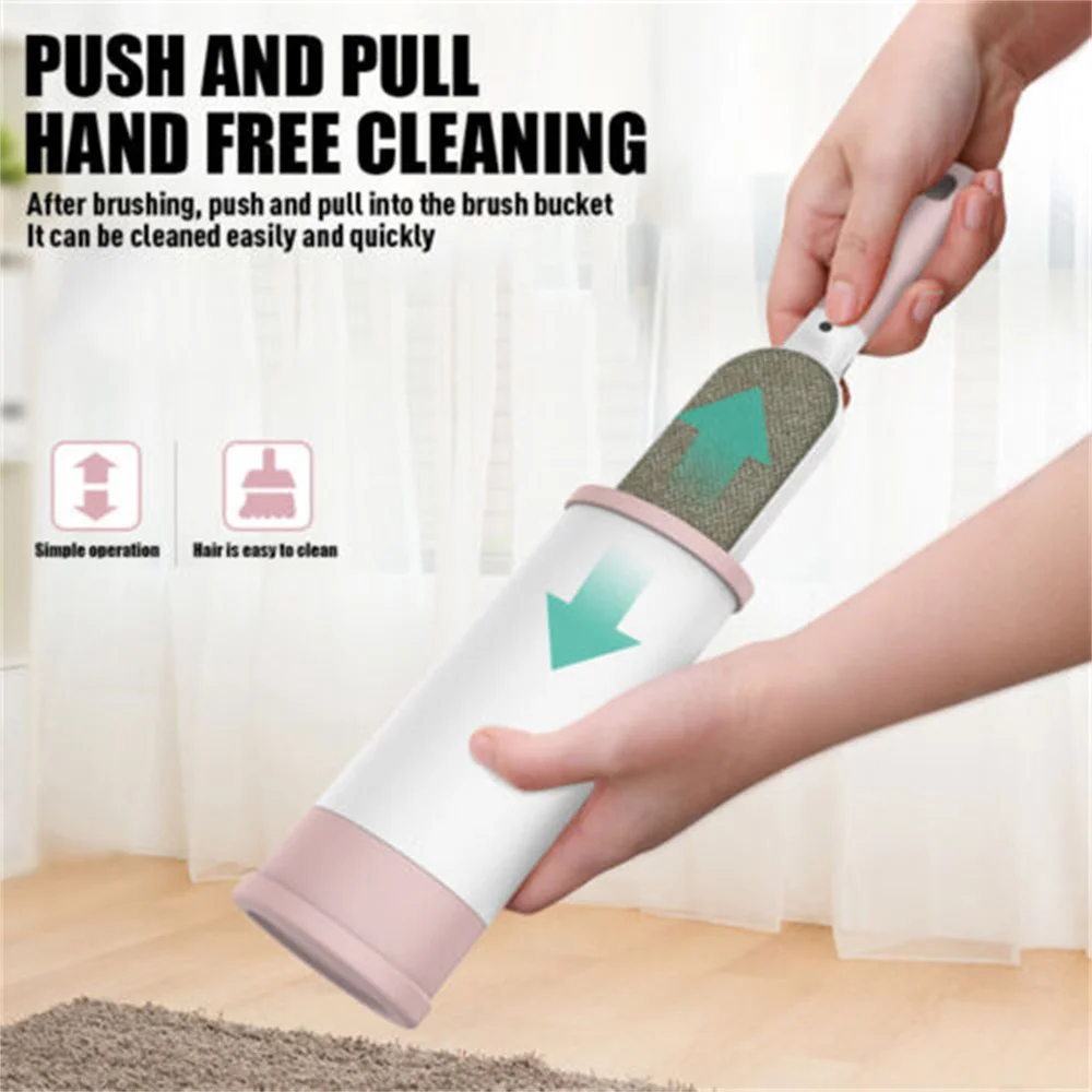 Pet Hair Remover Lint Cleaning Brush Reusable Linting Brush Sofa Clothes Brush Pet Hair Removal Tool