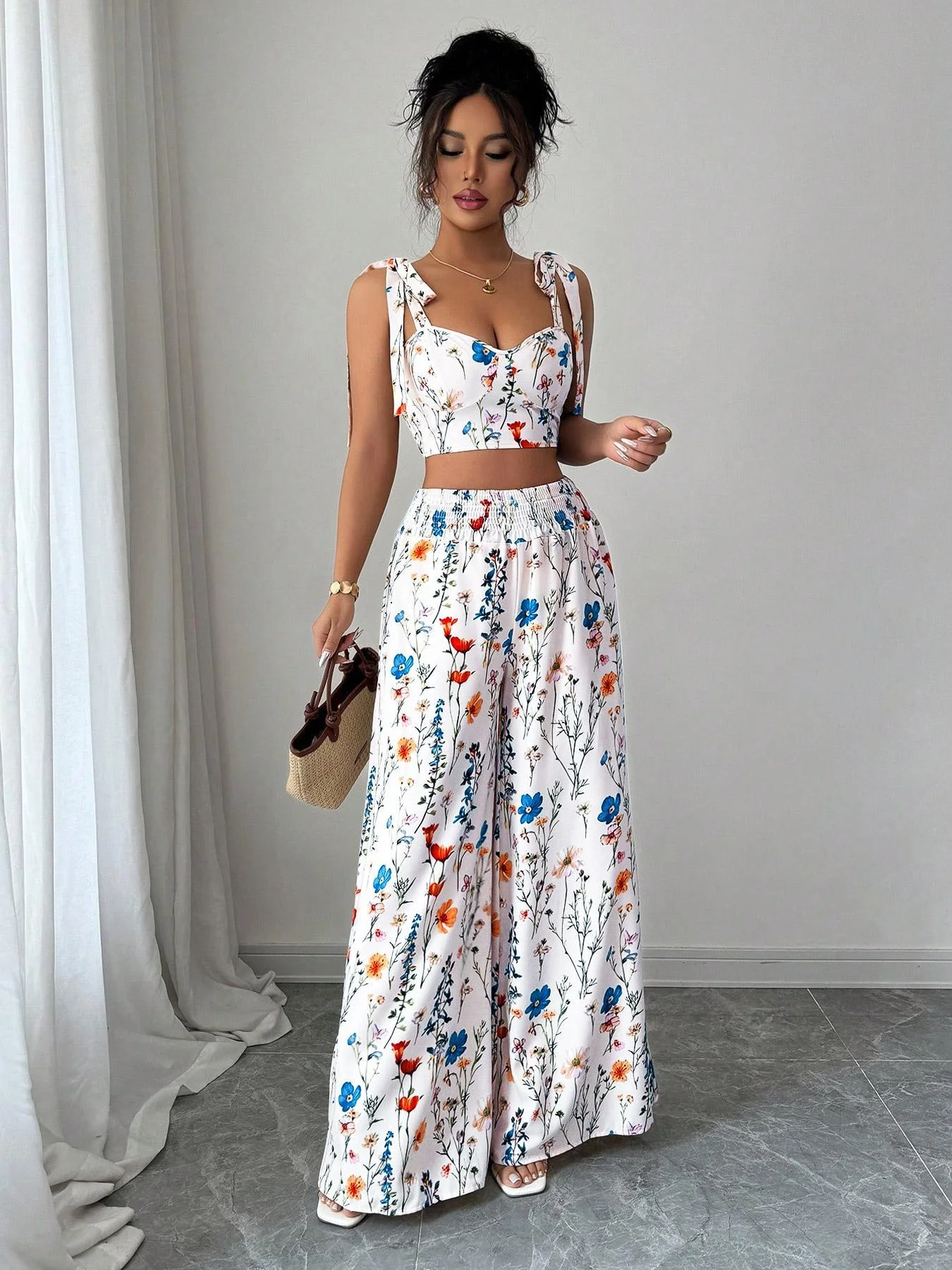 Women's Two-Piece Set, Stylish and Comfortable for Casual Wear, Perfect for Any Occasion, Trendy Look for Women