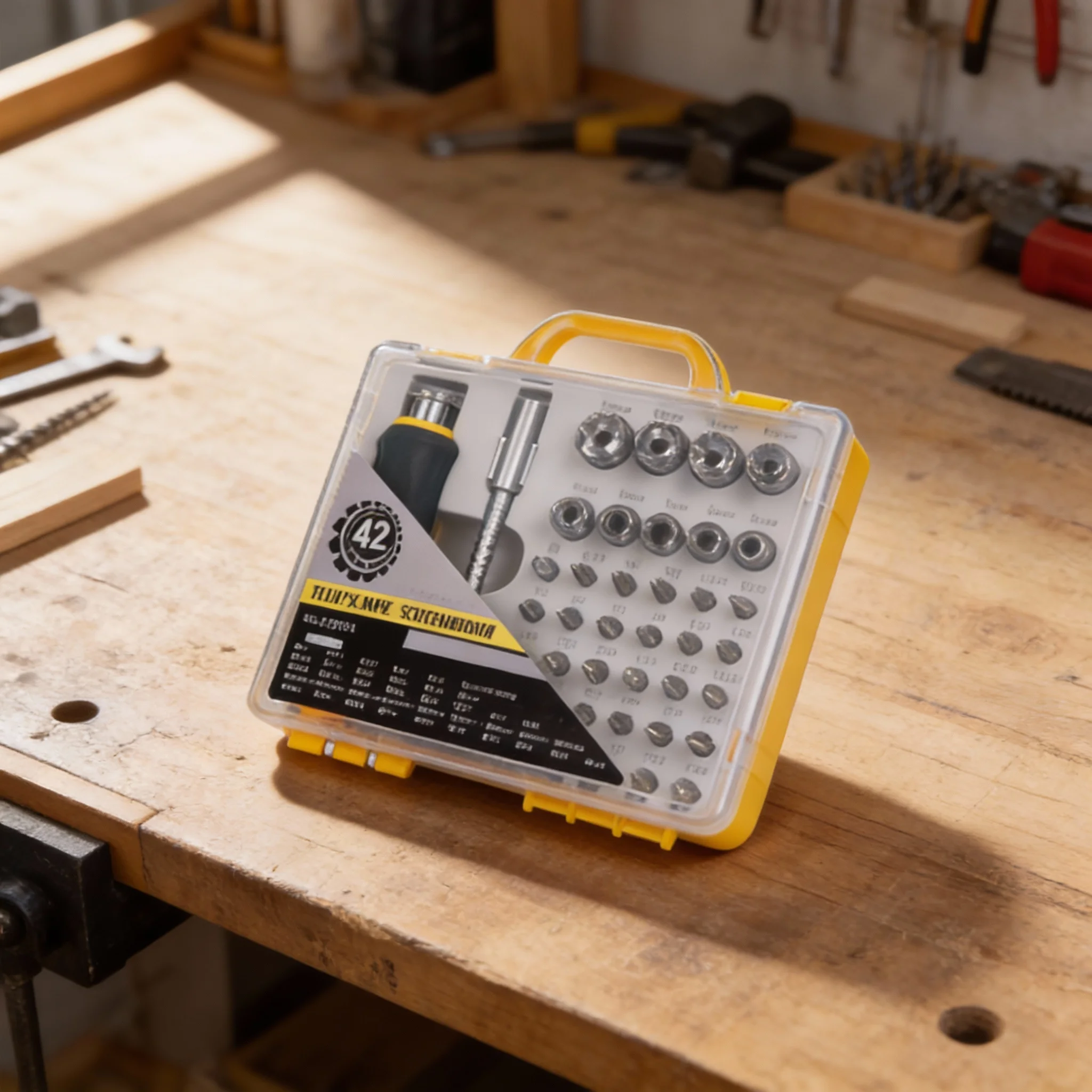 1Set 42 In 1 Multifunction Manual Screwdriver Set Electronic Repair Tool Extension Rod High Precision Screwdriver Head For DIY