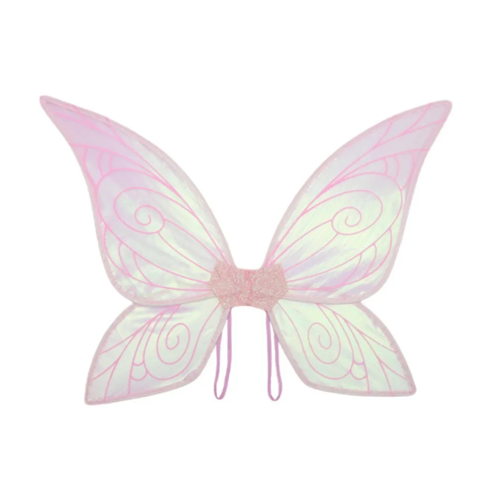 

Sparkly Gradient Butterfly Princess Wings Organza Elastic Straps Fairy Butterfly Wings Colorful Handmade Elf Wings