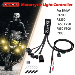 WOYO Motorcycle LED Controller for BMW GS Motorcycle Headlight CAN Bus Electrical System Controller Spotlight Assemble