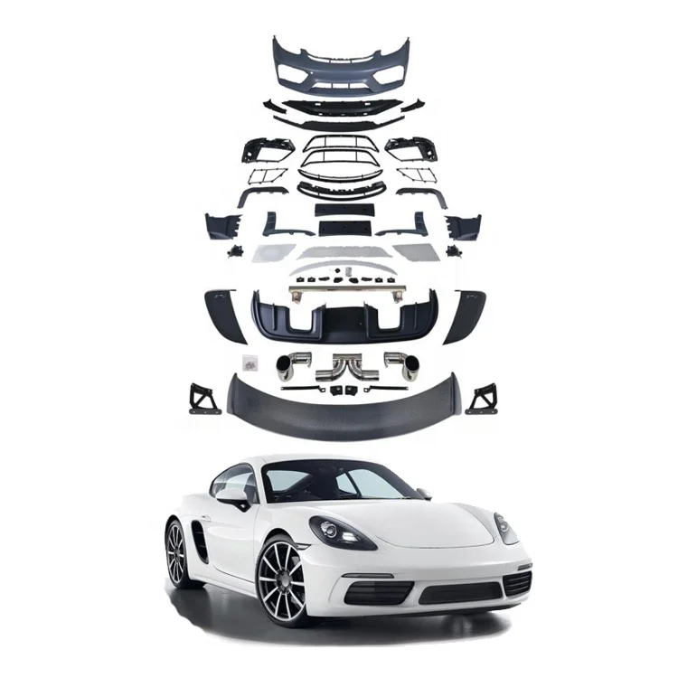 

Factory Sales Bodykit 2017-2023 982 Front Bumper Upgrade GT4 RS Full Body Kits for Porsche 718 Cayman Boxster
