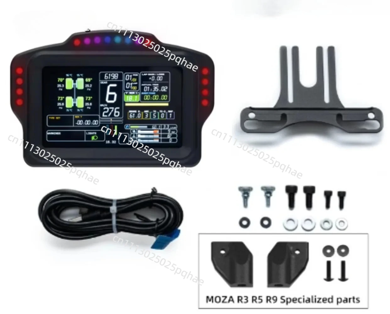 Racing Dashboard DV480/DH480 PRO Dashboard Sim Racing Dash Display with 5