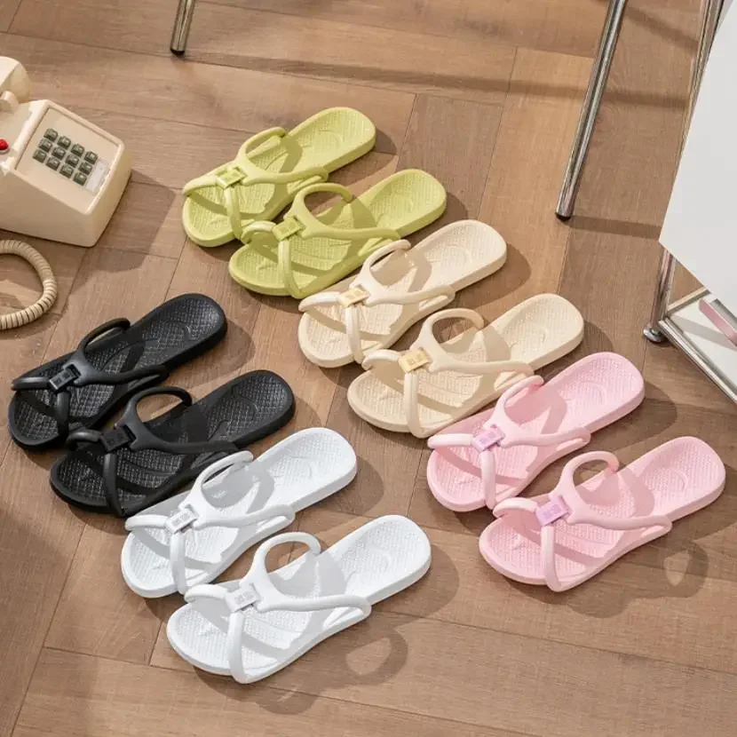 Faltbare Reiseslipper Unisex EVA Flip-Flops Hotel Rutschfeste Damen Herren Badezimmer Indoor-Sandalen Tragbar Leichtgewichtig Bequem – Detail 11