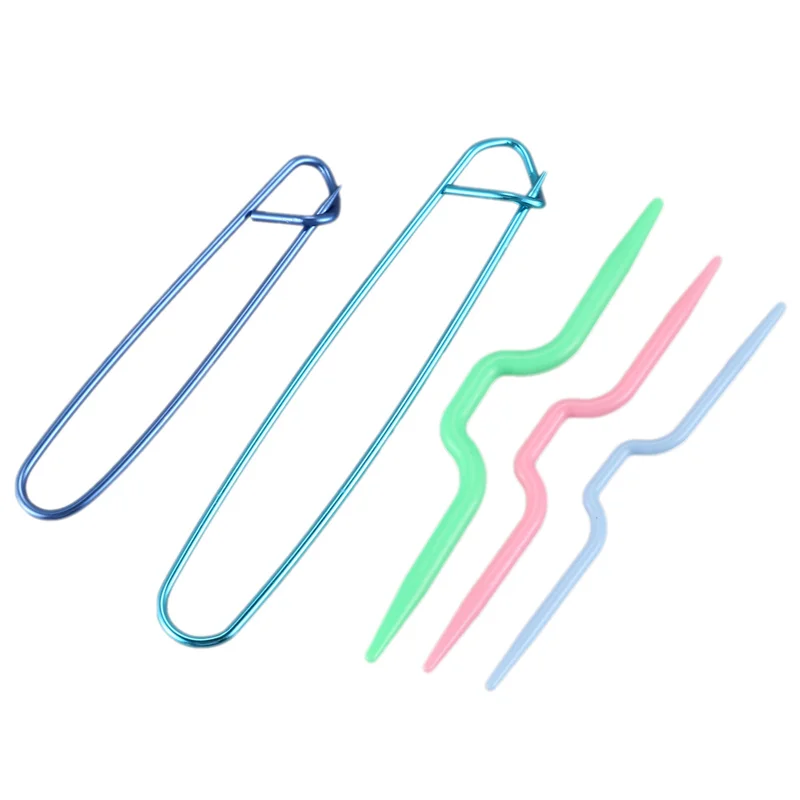 Набор вязальных спиц BAAG-36 пар, 18 размеров, бамбуковые круглые спицы + 72 одноконечные бамбуковые спицы