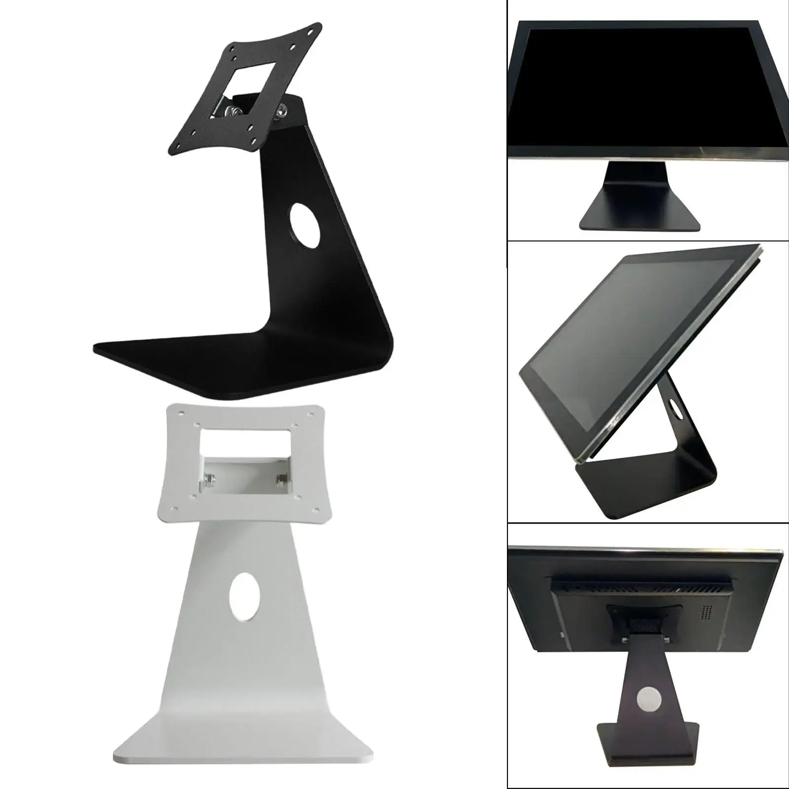 Monitor Stand Strong Load Bearing Capacity Freestanding Easy to Install Monitor Mount for Conference Home School Library Office