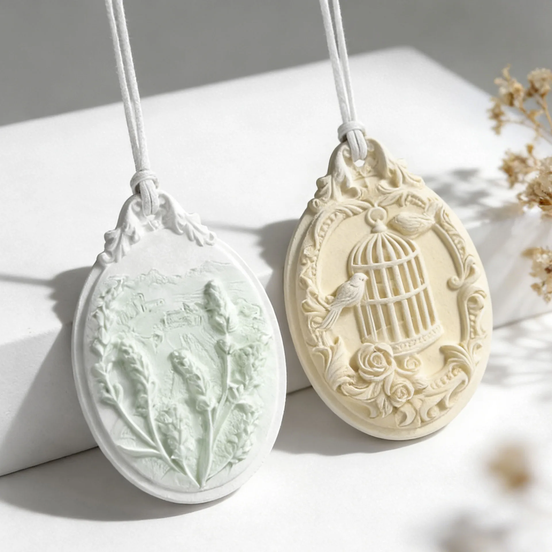 Angel Trumpet Silicone Mold DIY Resin Plaster Soap Fondant Cake Decoration Aromatherapy Ornament Craft Gift