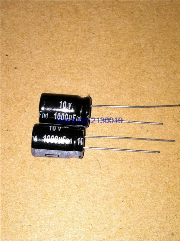 20pcs/lot Higt quality 10V1000UF 8*12mm 1000UF 10V 8*12 Electrolytic capacitor In Stock