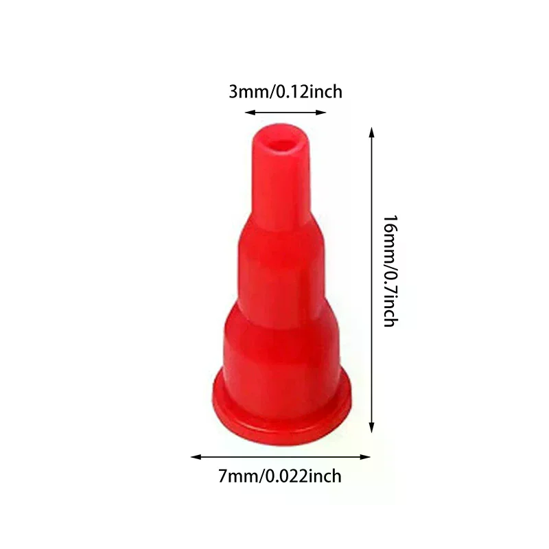 10Pcs Butane Nozzle Adapter Convert Cassette Tank Into Inflatable Tank Gas Nozzle Connector for Spray Gun Fill