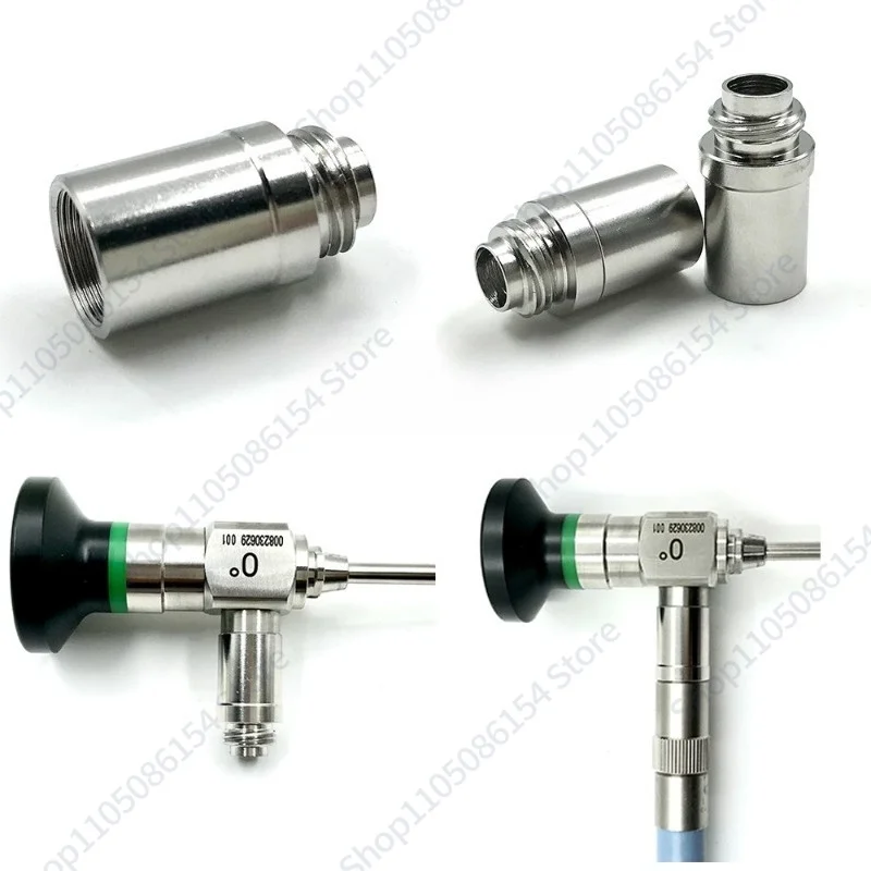 New beam of light conversion interface, fiber optic adapter, endoscope high light transmission stable transmission