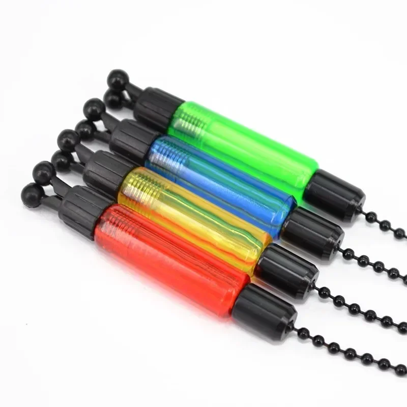 Fishing Alarm Swinger Steel Chain Steel Aluminum Set Swinger Carp Fishing Indicator 4 Color Bite Alarm Fishing Tools