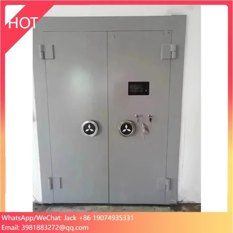 

Индивидуальные стальные сейфы-шкафы для банков, отелей, сейфовые двери с двойной защитой