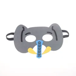 Kids Masks Elephant Lion Halloween Birthday Party Dress up Costume DIY Masquerade Eye Cosplay Mask For Child