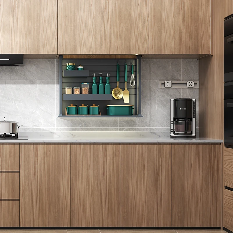 

Adjustable Multi-Function Touch Smart Kitchen Cabinet Electric Lift Kitchen Cabinet