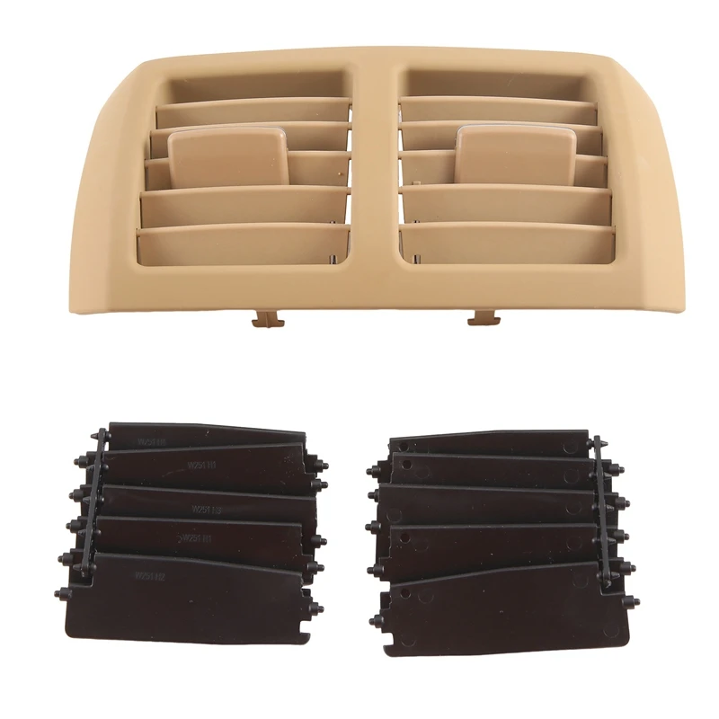 

A22F-Car Rear Air Conditioning Air Outlet Panel For Mercedes Benz W251 R Class W251 2006-2017 AC Vent Grille Cover