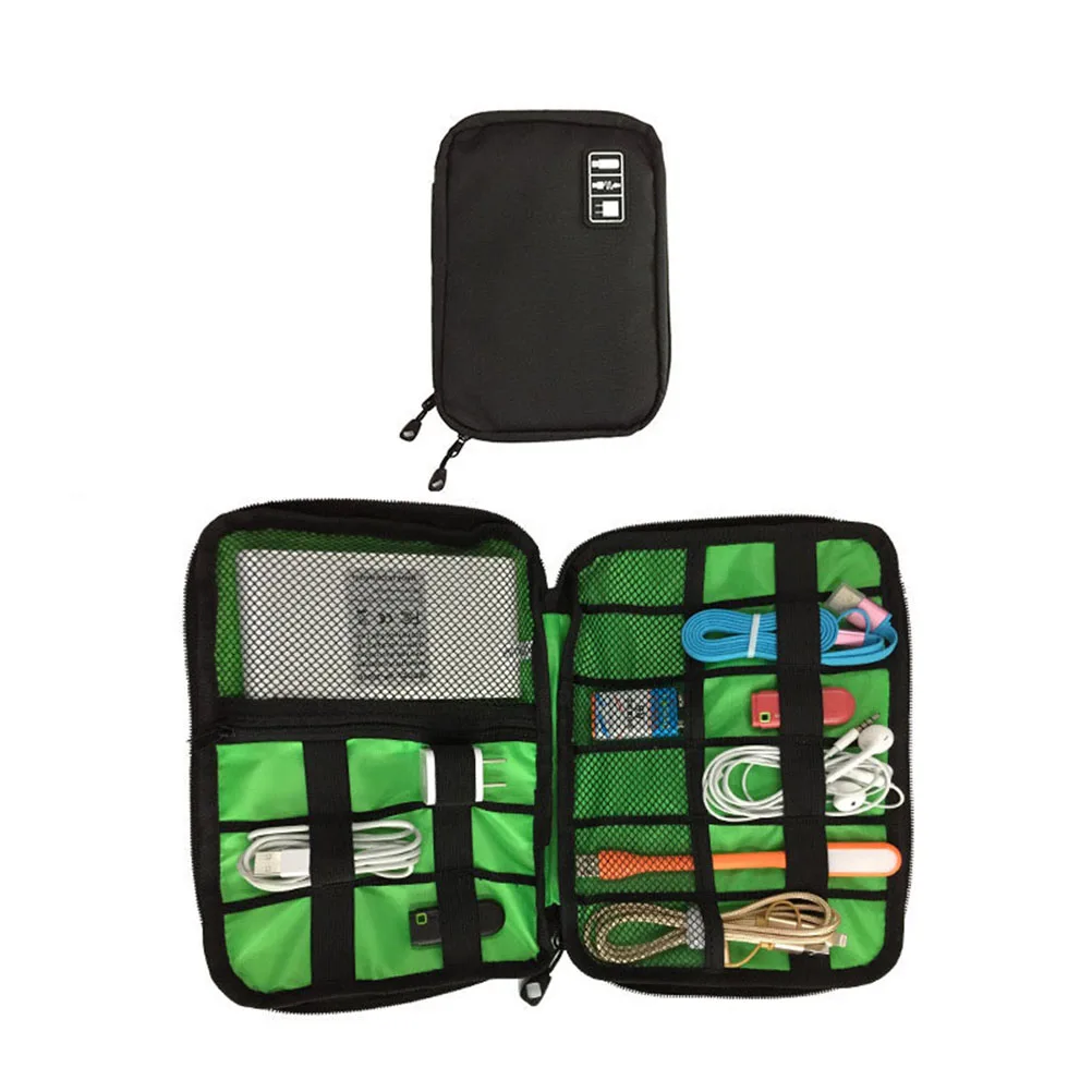 

Digital Storage Bag Cable ganizer Electronics Accessories Case Travel Pouch USB Holder Portable Container Medication