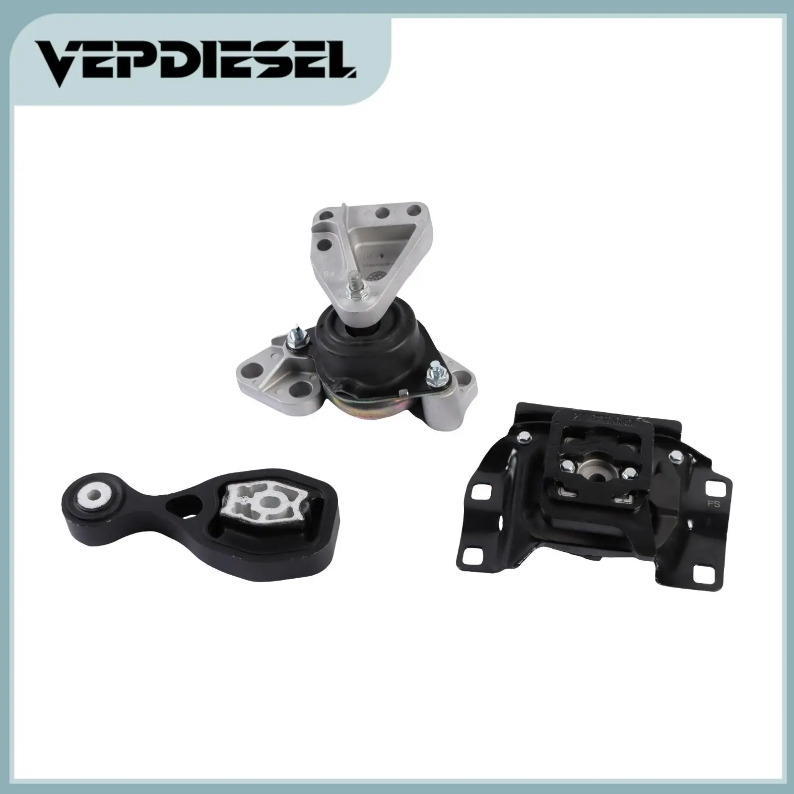 3 PCS Engine Mount Transmission Support For 2012-2019 Ford Explorer 2.3T 2.0T Metal Engine Part BB5Z-6038F FB5Z-6068B FB5Z-6038E