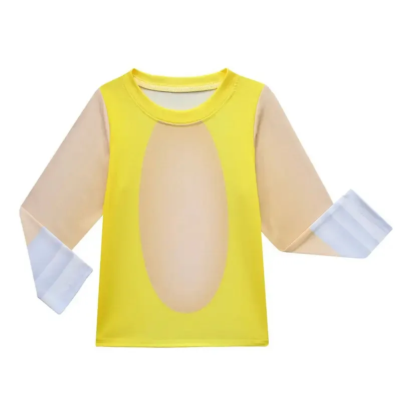 Silisili AKids سونيك مايلز أنيمي الكرتون الأكمام تي شيرت السراويل الطويلة قناع مجموعة الزي بنين بنات عيد الميلاد قدس 2025 ☆   جديد