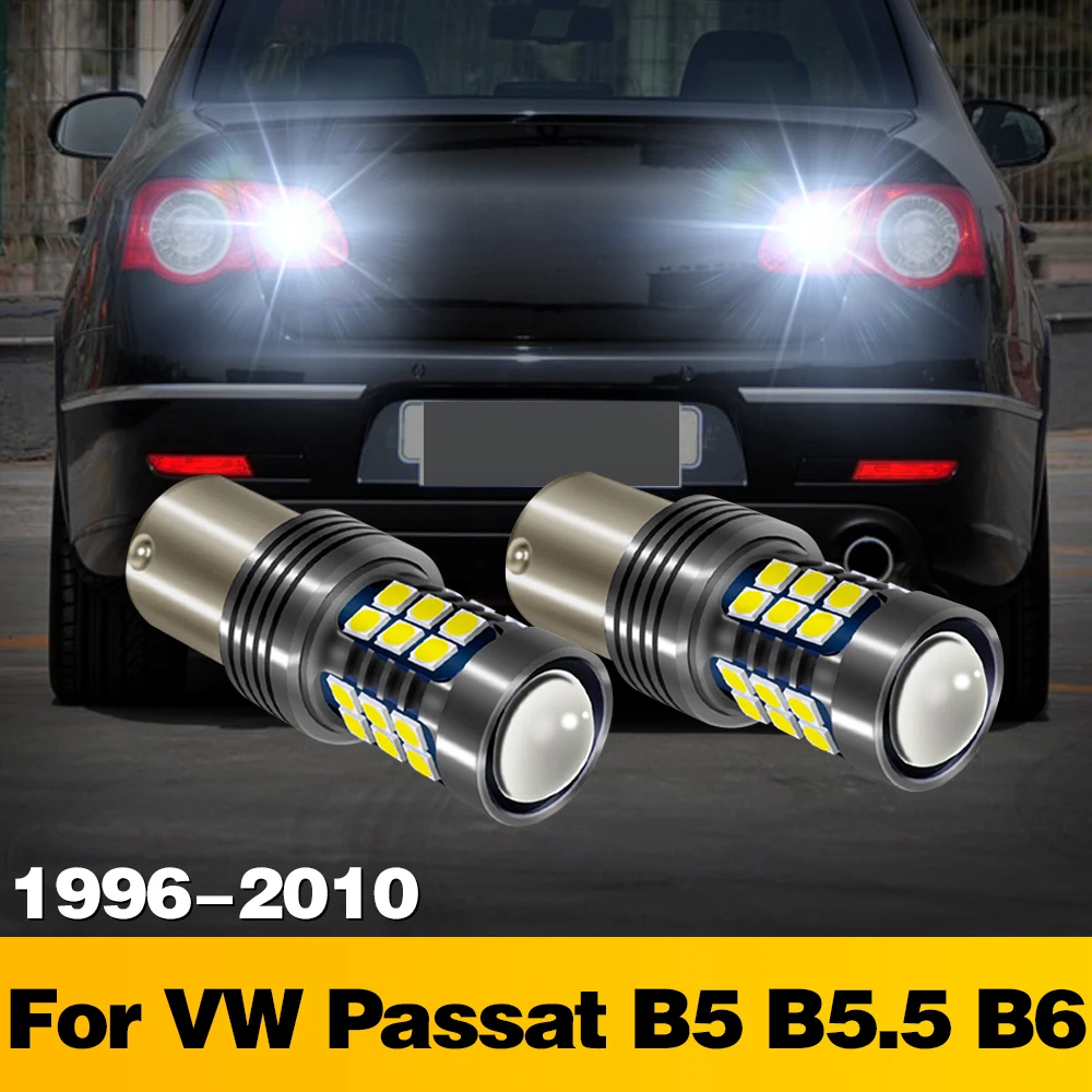 

2 Pcs 1156 Signal-Lamp LED Bulb Car Reverse Light Tail Lamp For VW Passat B5 B5.5 B6 1996-2006 2007 2008 2009 2010 Accessories