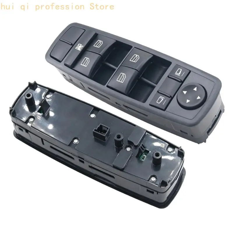 Reparaturfokussiertes Türbedienfeld 2518200110 für Autoglasbewegung, schwarzes ABS-Innenteil mit vier Hebeknöpfen, H8WE – Detail 4