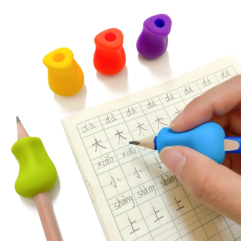 10pcs Handwriting Corrector Set, Writing Posture Pen Holder for Handwriting Correctors