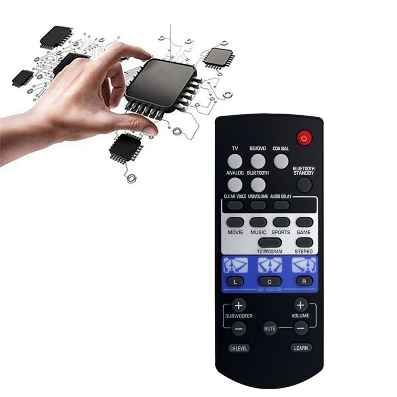 FSR82 ZK77690 High Compatibility Remote Control For Yamaha Soundbar SRT-1000 SRT-1000BL Series