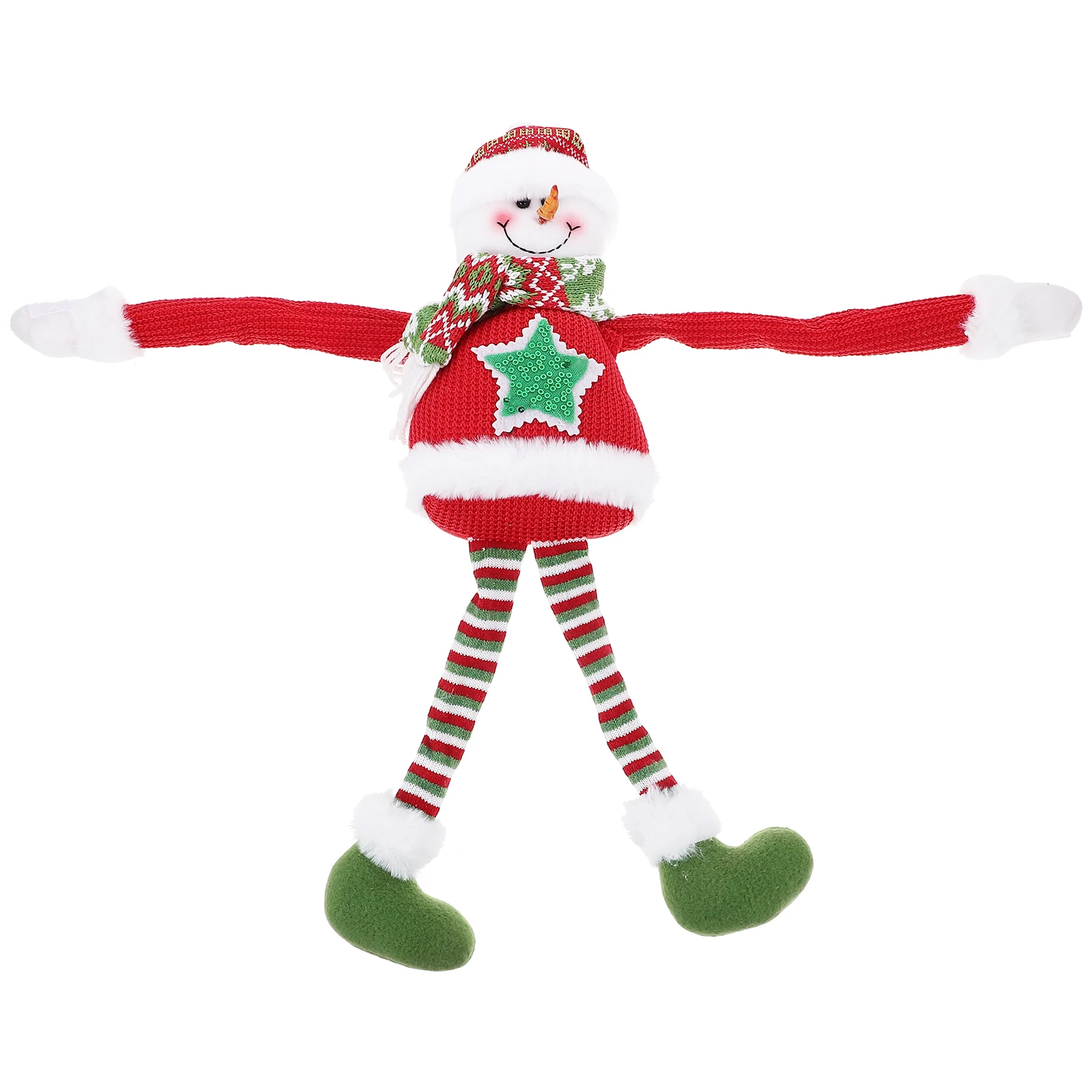 

Cute Hanging Decor Christmas Tree Party Welcome Pendant Fabric Ornament Home Holiday Decoration Front Door Hanging Xmas