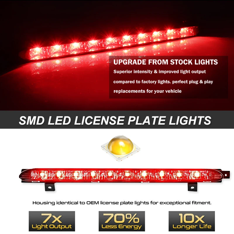 OEM: 63257221834 Per Mini Cooper R56 Mini Cooper R60 Countryman 2010-2016 LED Terzo terzo freno a montaggio alto