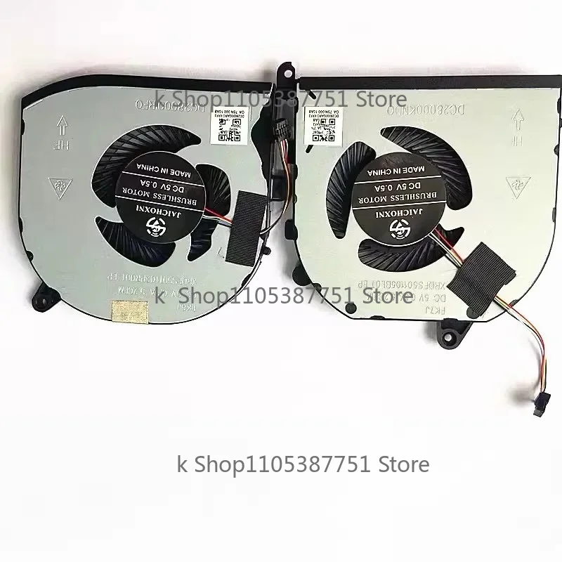 NEW CPU Fan for DELL Precision 5530 M5530 XPS 15 9570 7590 P56F 008YY9 0TK9J1 Laptop Fan
