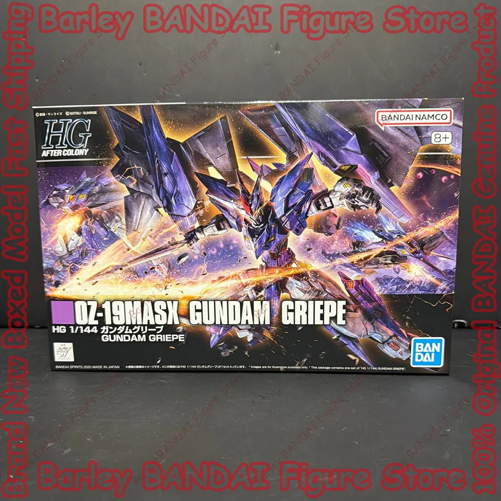 

In Stock BANDAI PB Limited HG 1/144 OZ-19MASX Gundam Griepe Anime Action Figures Boxed Model Collection Assembly Toys For Kids