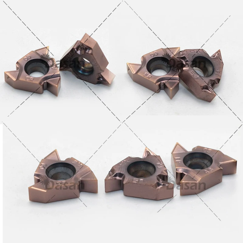 DESKAR 100% الأصلي 16ERM AG55 AG60 11W 14W 3.0ISO 2.0ISO LF6018 LF6118 16IRM التنغستن مثقاب من الكربيد إدراج مخرطة أداة القاطع
