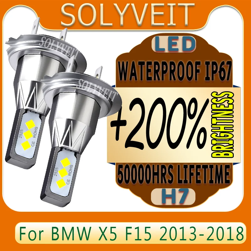 

High Brightness Long Lifespan Simple Setup Waterproof IP67 LED Headlight For BMW X5 F15 2013-2018 2013 2014 2015 2016 2017 2018