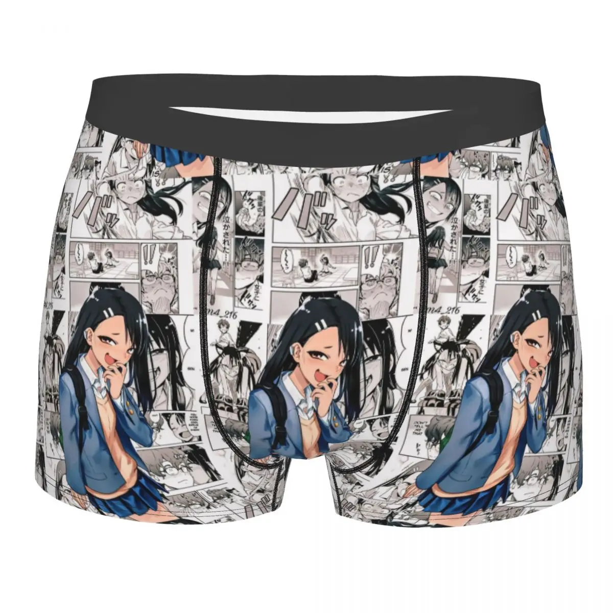 

Don't Toy With Me Miss Nagatoro Men's Boxers Cozy The Queen of Torture Love Underpants