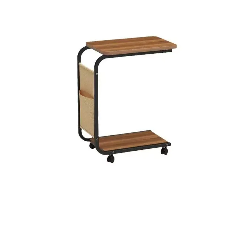 Rolling Printer Storage Shelf Removable Desktop Computer Stand Multifunctional Office Organizer with Wheels