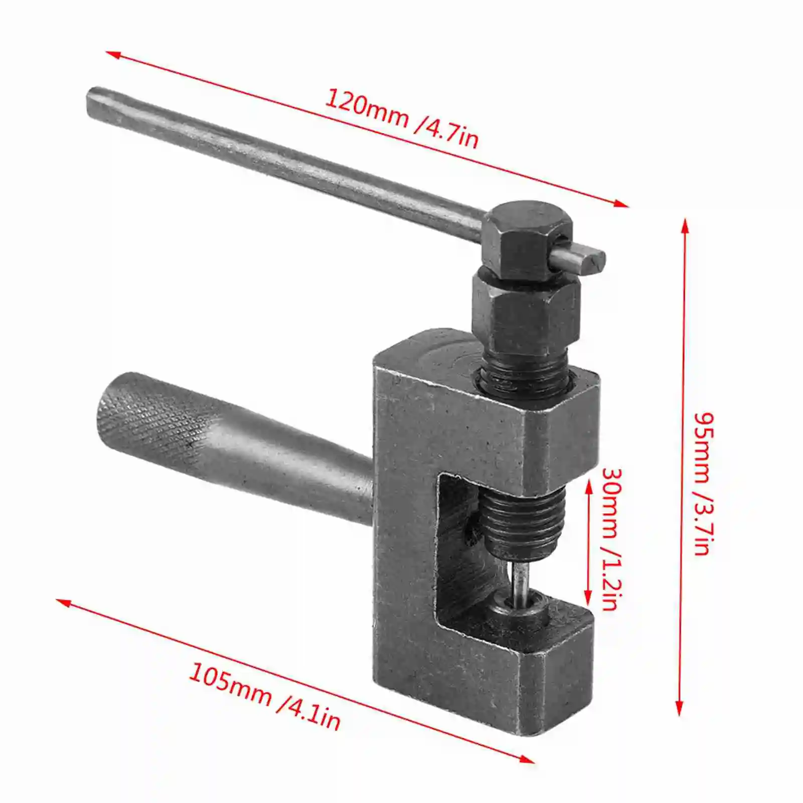 Motorbike Chain Cutter Motorbike Chain Repair Motorcycle Bike ATV Chain Removal Breaker Drive Splitter Cutter Link Repair Tool